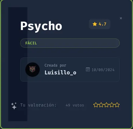 Dockerlabs - Psycho