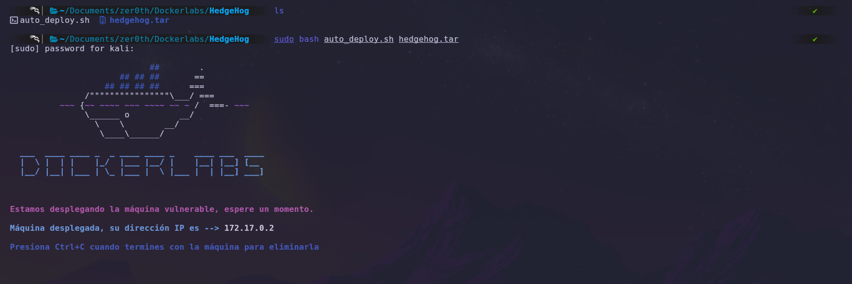 Deploy Machine