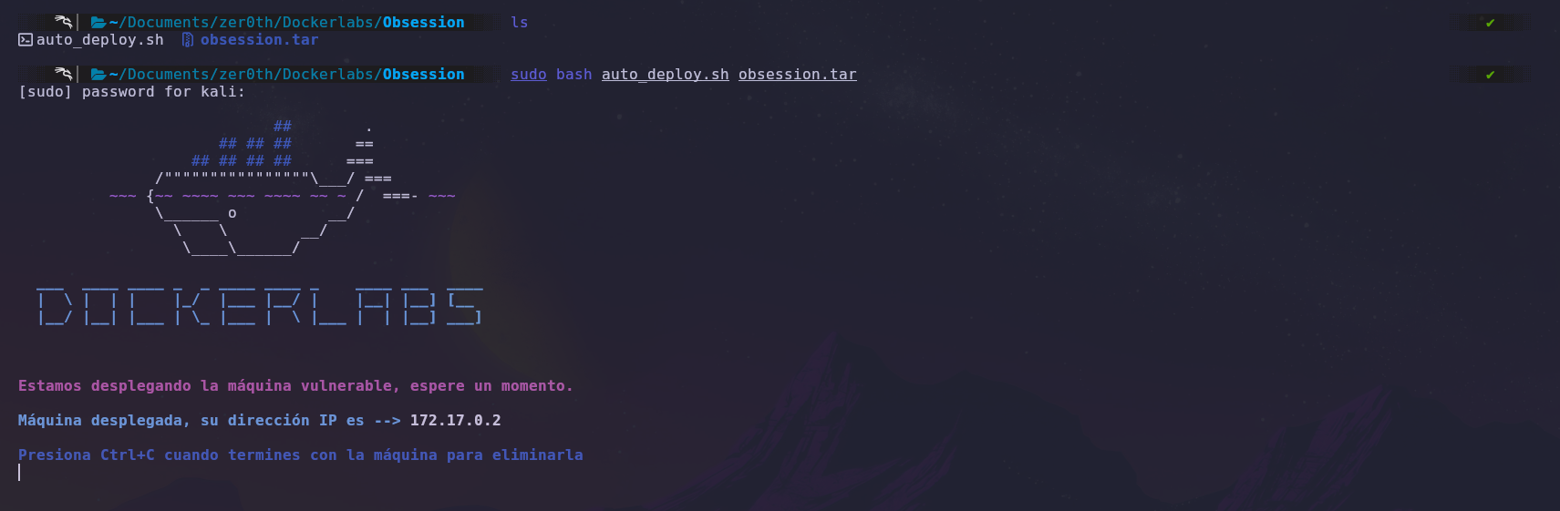 Deploy Machine